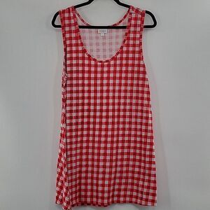 3 For$20 LuLaRoe Red&White plaid dress size L